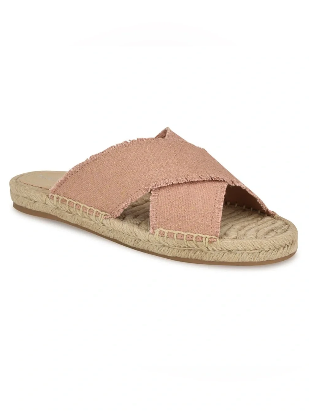 🔥 NINE WEST 🔥 Hamden Flat Casual Sandals❣️BRAND NEW 🔥 Light Pink Sz 8